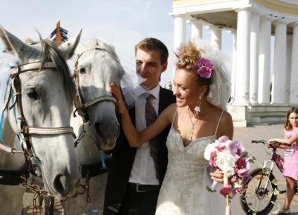 House 2 esküvő Mary kruglyhinoy és Sergey adoevtseva - július 7, 2010