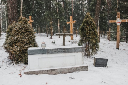 Az útmutató „, hogy mikor kezdődik a folyamat a bomlás, sír megereszkedik - mert minden volt Kurapaty