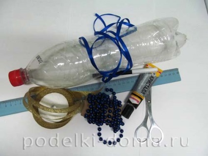 Fa játék jégcsap egy műanyag palack (master class), egy doboz ötletek és műhelyek