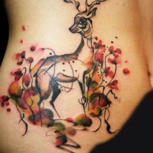 Fotók és jelentősége a tetoválás szarvas