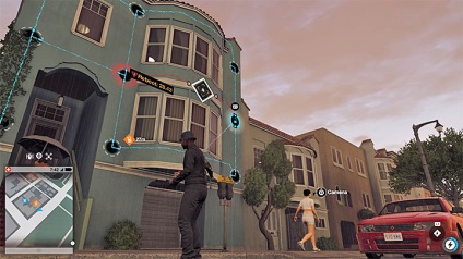 Hyde Watch Dogs 2 hack, tanulmányi területek és rendszerek lopakodó harci, a rendőrség, a bandák, titkok