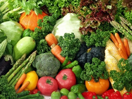 A glikémiás index zöldségek (uborka, tök, cukkini, tök, káposzta, sárgarépa, burgonya, cékla)
