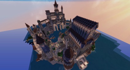 A grandiózus épületek Minecraft - szól maynkrafte - Portál madcreeper