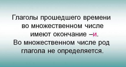 Hogyan változtassuk meg a igék múlt időben, múlt idő igék változott (módosítás) Hogyan változtassuk meg a igék múlt időben, múlt idő igék változhat