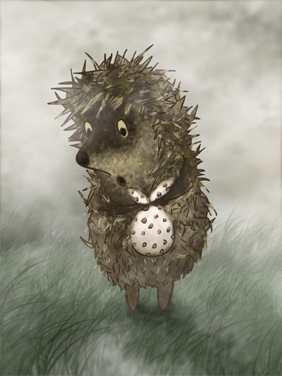 Hogyan kell felhívni a sündisznó a ködben fokozatosan (sün és a medve) - Kis író