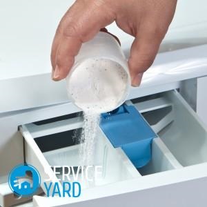 Hogyan tisztítsa meg a por tálcát a mosógép, serviceyard-kényelmes otthon kéznél