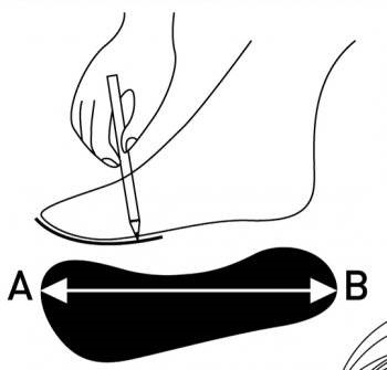 Hogyan állapítható meg, a méret a lábát, és mérje helyesen centiméterben