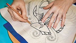 Hogyan lehet mozgatni egy rajzot, vászon - kicsi tsukiko
