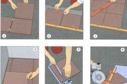 Hogyan tegyük egy csempe a padlón saját