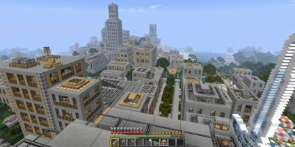 Hogyan építsünk egy város Minecraft, hogy a város maynkrafte, mind a Minecraft játék