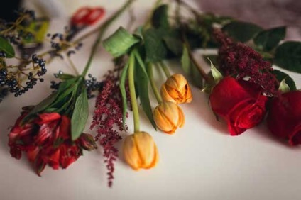 Hogyan gyűjtsünk szép csokor virágot saját kezűleg