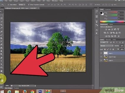 Hogyan, hogy a kép egy eső hatása photoshop szerkesztő