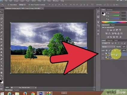 Hogyan, hogy a kép egy eső hatása photoshop szerkesztő