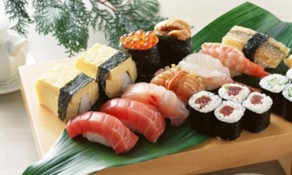 Főzni hal sushi