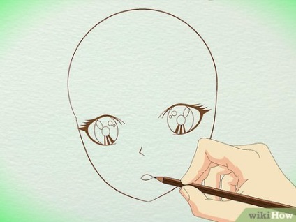 Hogyan kell felhívni egy arc a manga stílusban segítségével alapjaiban