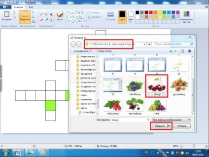 Hogyan készítsünk egy keresztrejtvény a festék grafikus szerkesztő