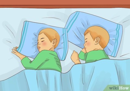 Hogyan formázza ikrek aludni