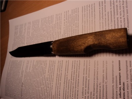 Mivel vettem a kést a magyar utász Bulat - népszerű fegyver