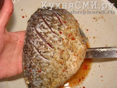 Karp a sütőben (ponty sült) Ponty a sütőben