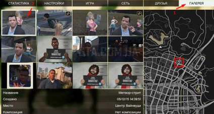 Térkép GTA 5 és leírást titkos látványosságait játék