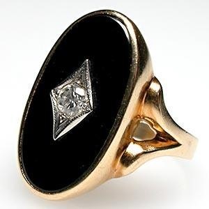 Koktél gyűrű, betiltásáról és gyémánt - Fair Masters - kézzel készített, kézzel készített