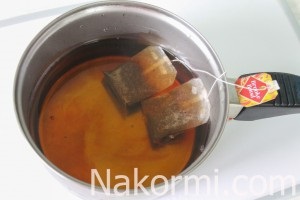 Füstölt makréla otthon folyékony füsttel és tea recept egy fotó