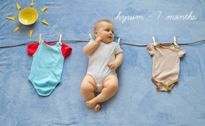 Kreatív ötleteket, hogyan kell rögzíteni az első évben a baba életét