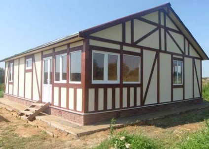 A tető frame ház egy fészer tető saját kezűleg - a készülék részletes képek és videó (fedett) A tető frame ház egy fészer tető saját kezűleg - a készülék részletes fotók és videók