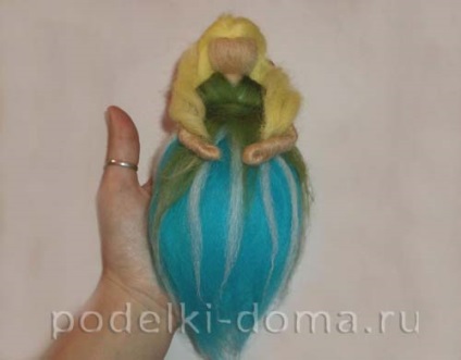 Fairy Doll nezabudok - nemezelés, a mester osztály, egy doboz ötletek és műhelyek (nezabudok) Fairy Doll nezabudok - nemezelés, a mester osztály, egy doboz ötletek és műhelyek