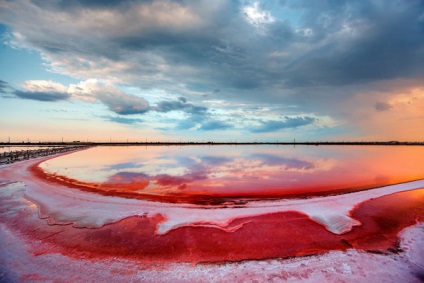 Gyógyiszapok Sivash Bay Lake Krím