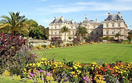Luxemburg-kert, a vezető - csak Párizsban!