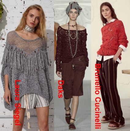 Fashion női kötöttáru tavasz nyár 2017 - trendek, tendenciák, a divat