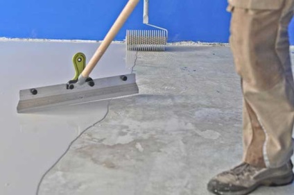 Öntött padlók poliuretán - a legtartósabb bevonatok