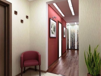 Tapéta a folyosó (45 képkidolgozó), hogy melyiket válassza a fal a lakásban - egy könnyű dolog
