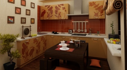 modern konyha dekoráció Kínai stílusú (színválaszték)