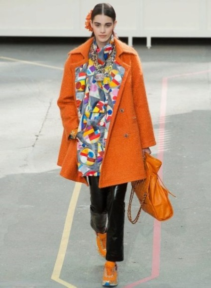 Narancssárga kabát (75 fotó), hogy mit kell viselni narancssárga kabátok