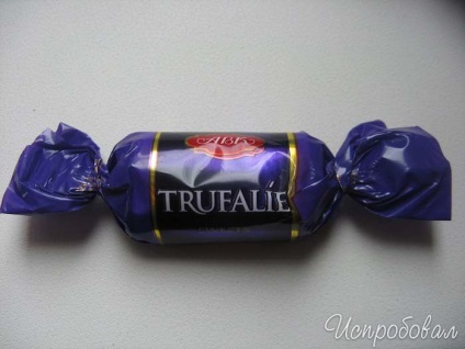 Ismertetőt trufalie cukorka finom édesség (fotó)
