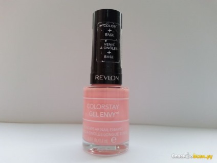 Vélemények a körömlakk Revlon ColorStay gél irigység №100 Revlon te szebb, mint a rózsaszirom