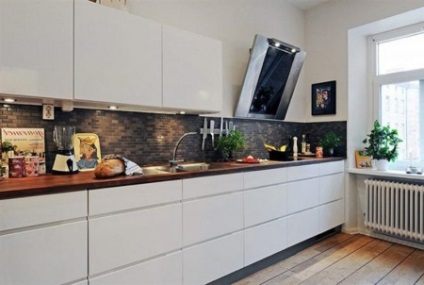 Lapos rajz a konyhák számára (68 fotó) véleménye a behúzható modell mérete 50-60 cm