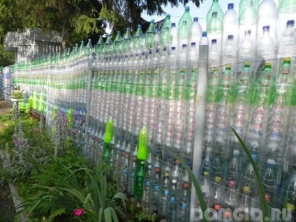 Műanyagból készült palackok, így kép érdekes munkák, hétvégi házak tippeket, használati videók