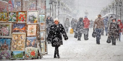 Időjárás Moszkvában és a régióban februárban 2017 a legpontosabb előrejelzést a hónapban