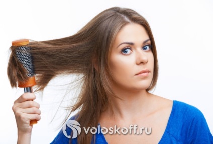 Після кератинового випрямлення волосся стали швидко жірнеть і випадають
