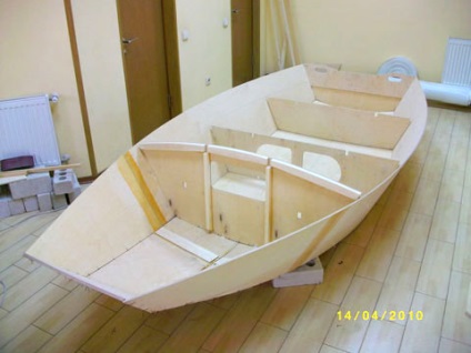 Csónakot építeni a kezüket - tenderhez csíz-2