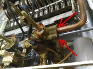 Javítás Vektor gáz oszlopon (vektor) lépésenként fotók