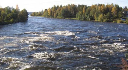 Horgászat a Vuoksi, leírást és térképet a folyó Vuoksi