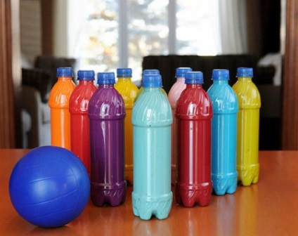 Kerti utak műanyag palackok saját kezűleg