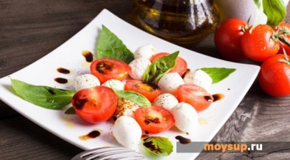Saláta „Caprese” - a klasszikus olasz recept