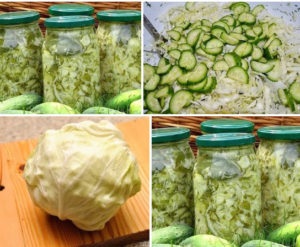 A legtöbb vizsgált receptek - fiatal, káposzta saláta uborka és hagyma