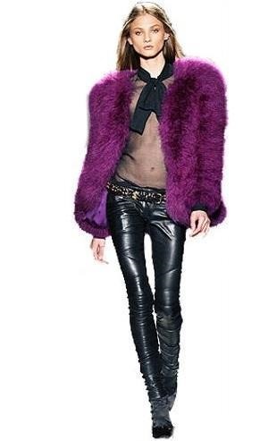 Abból, amit viselni lila kabátot felsőruházati divatvilág 2017-ben