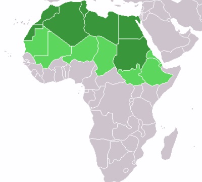 Észak-Afrikában általános tájékoztatás a régió Afrikában - földrajz a föld bolygó